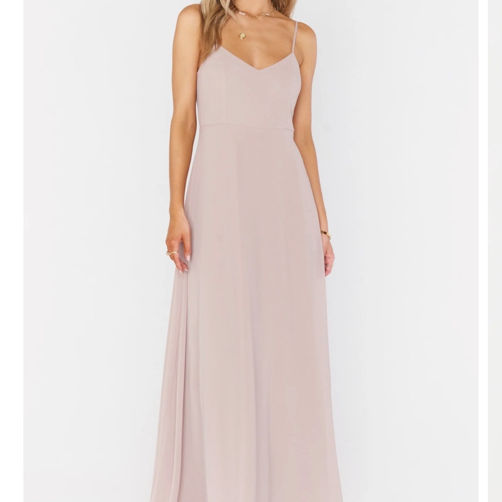 Show Me Your Mumu - Faith Maxi Dress - soft beige chiffon